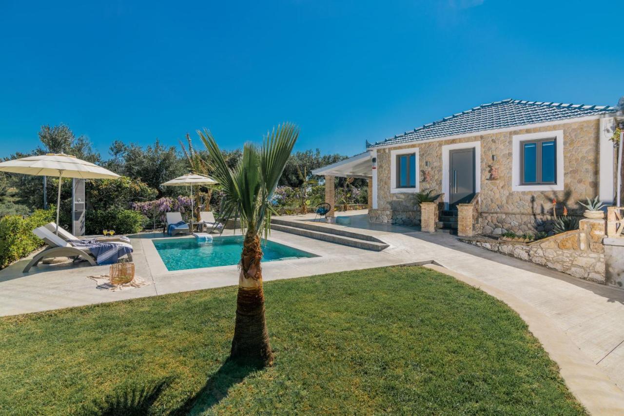Binios Villa - Private Pool, Walking Distance From The Beach Vasilikí Kültér fotó