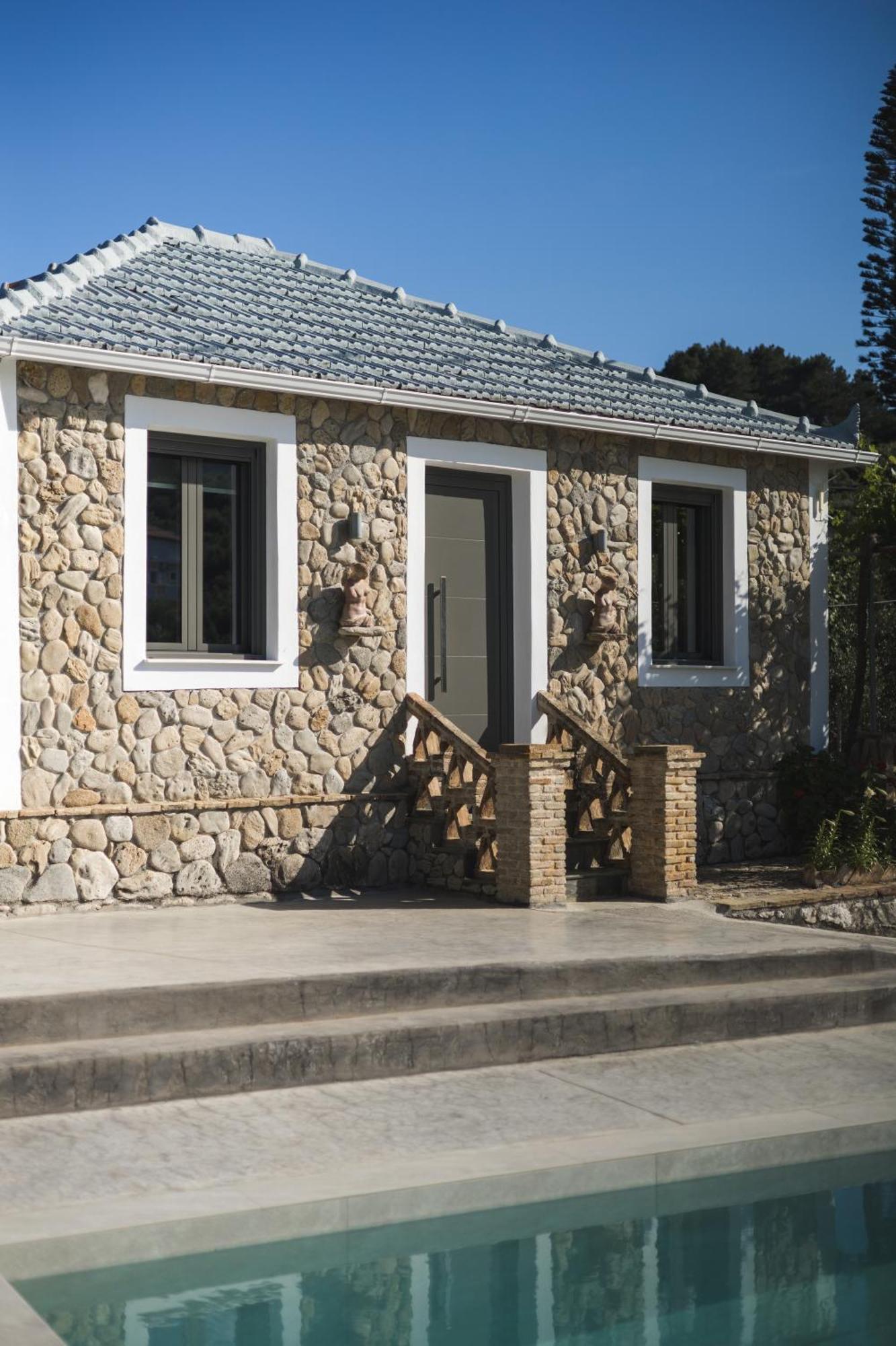 Binios Villa - Private Pool, Walking Distance From The Beach Vasilikí Kültér fotó