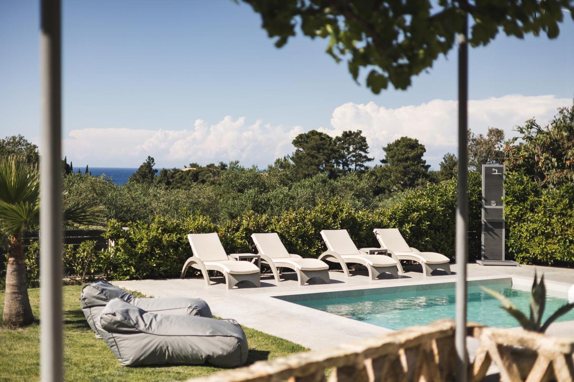 Binios Villa - Private Pool, Walking Distance From The Beach Vasilikí Kültér fotó